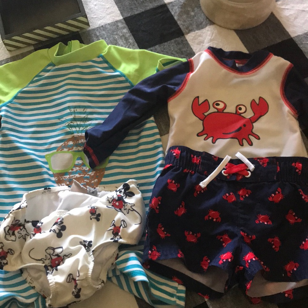 Baby boy swim bundle